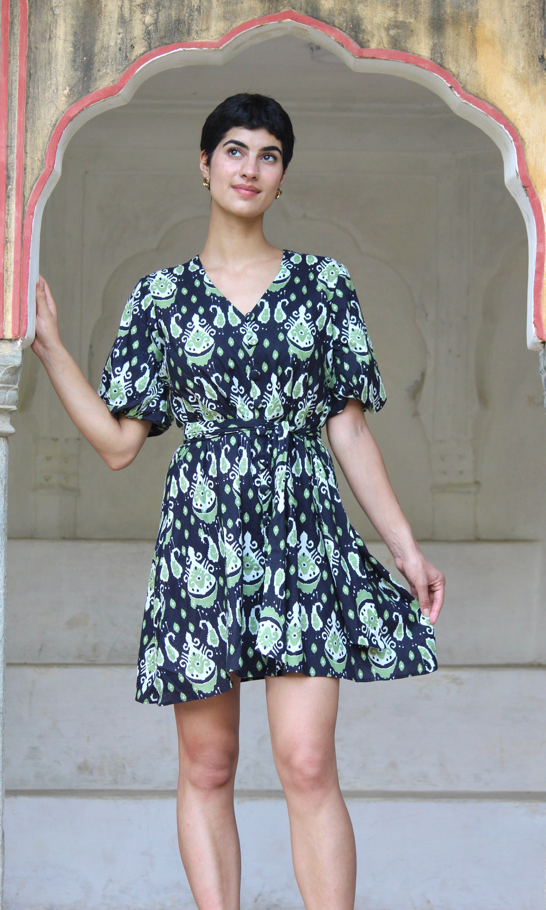 Black Sila Short Dress