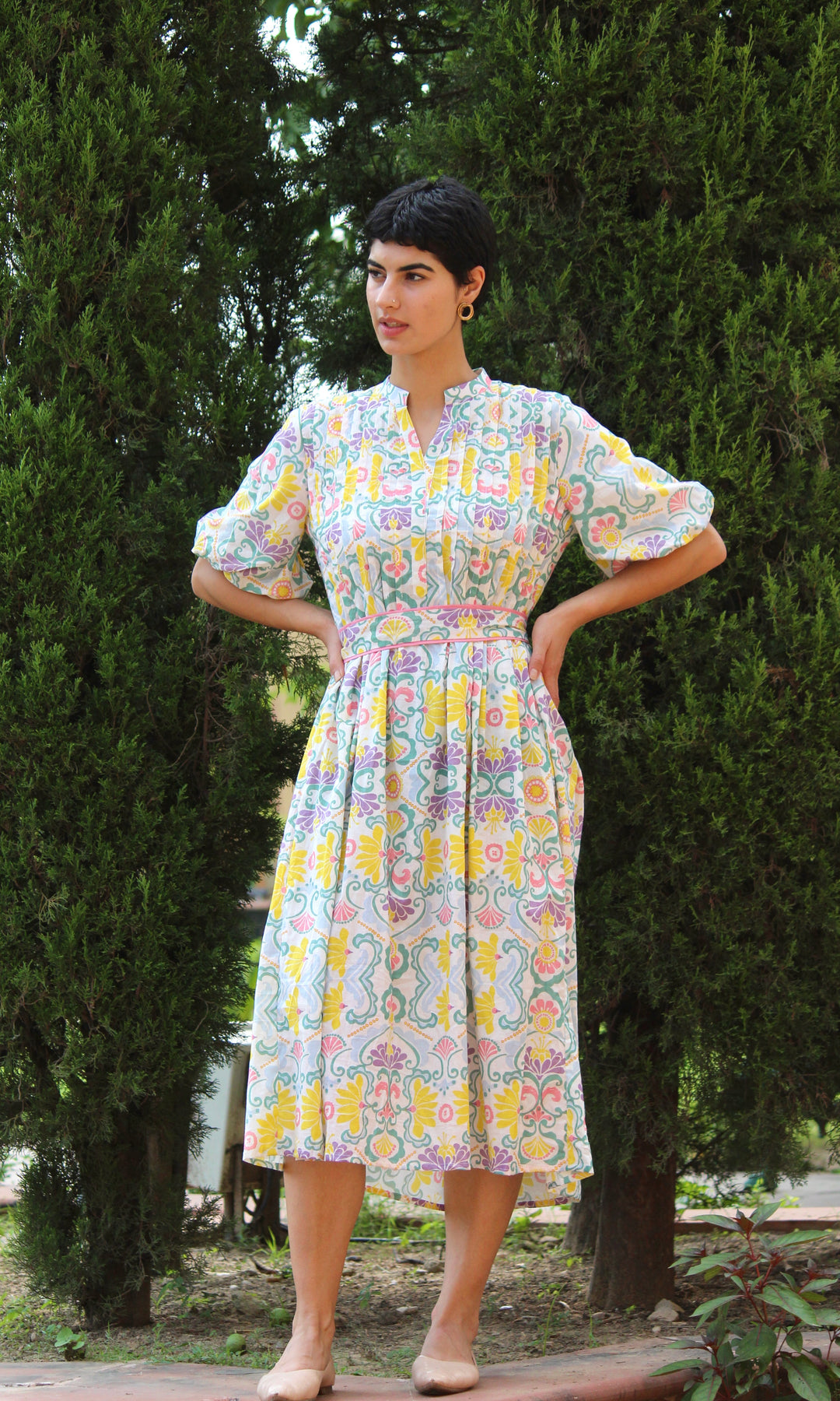 Jantar mantar Midi Dress