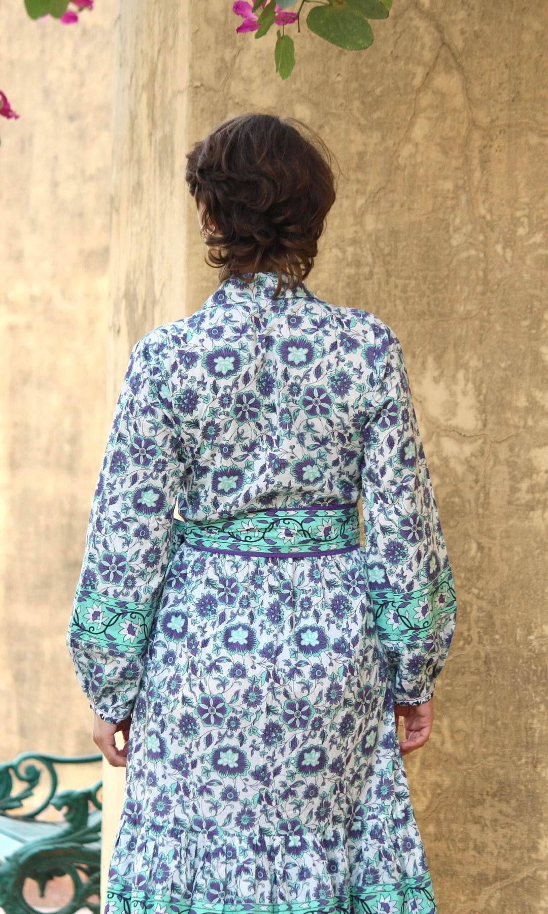 Purple Marigold Dress