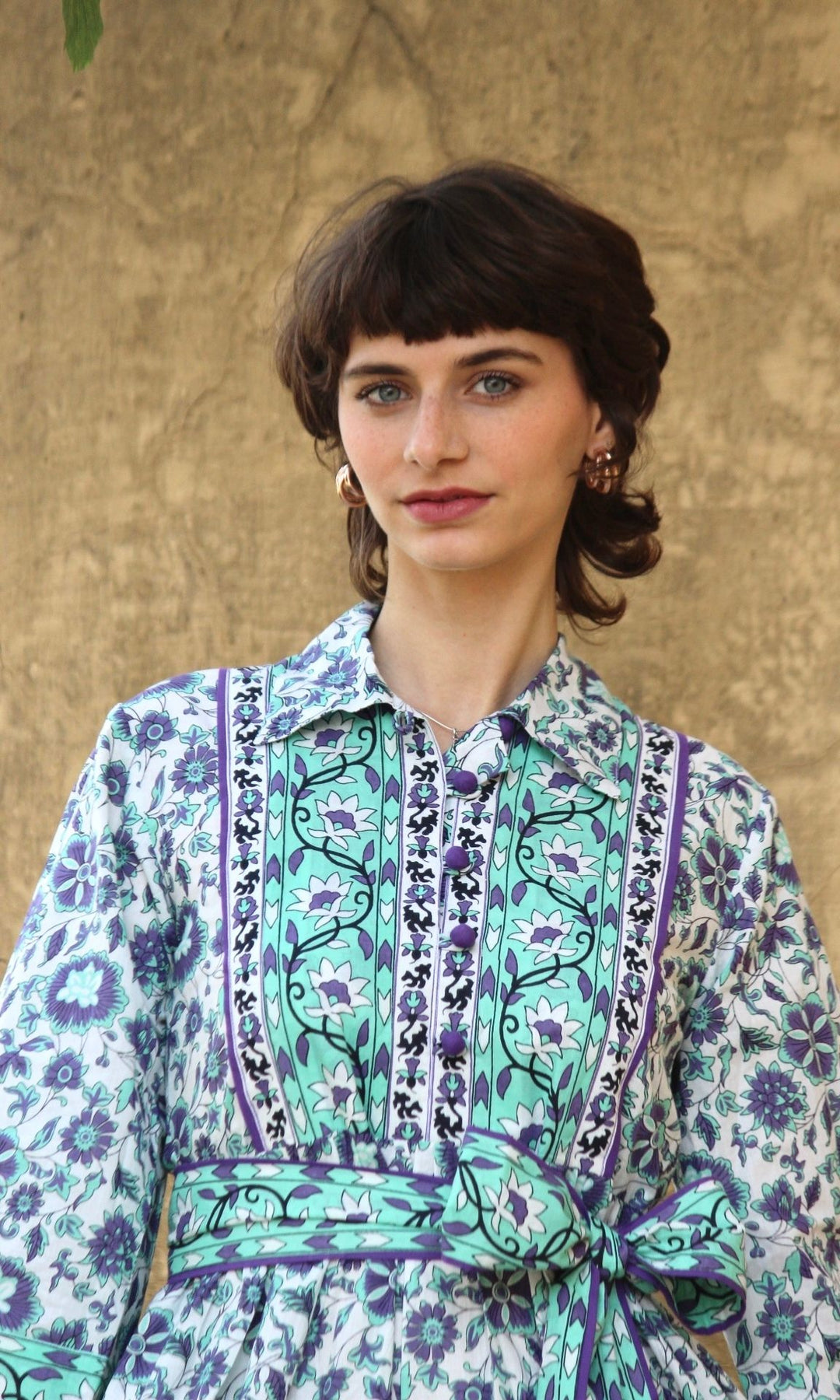 Purple Marigold Dress