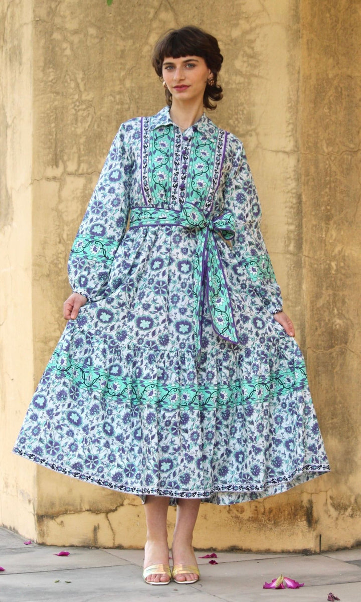 Purple Marigold Dress