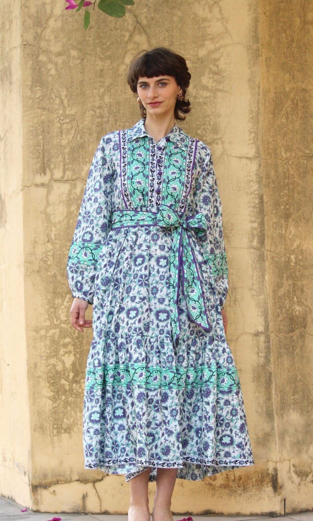 Purple Marigold Dress