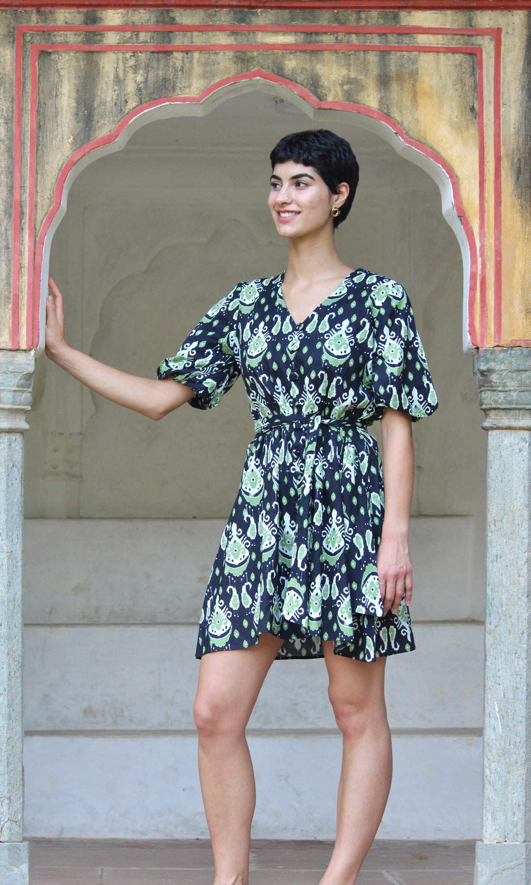 Black Sila Short Dress