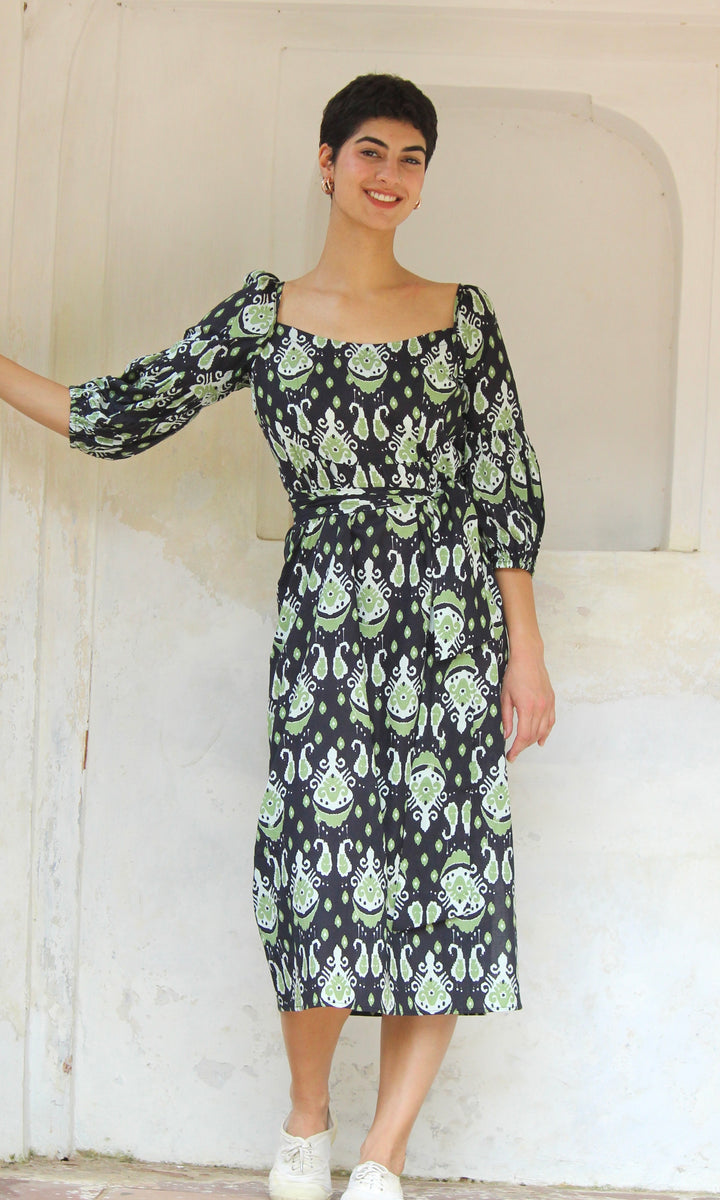 Sila Dress with Belt