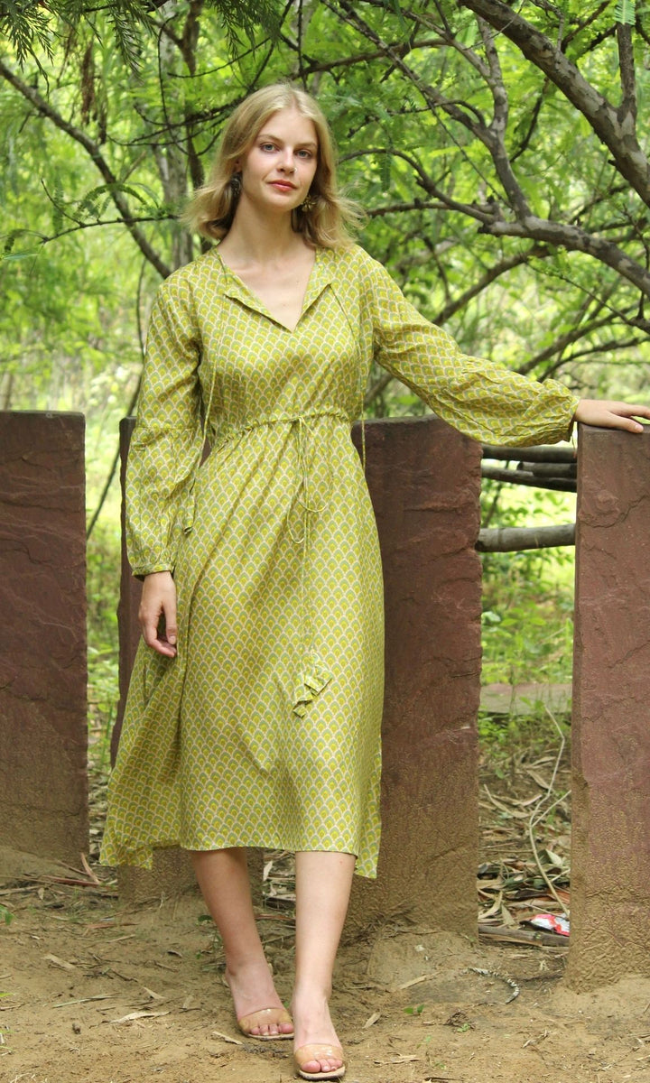 HAWA MAHAL KAFTAN DRESS