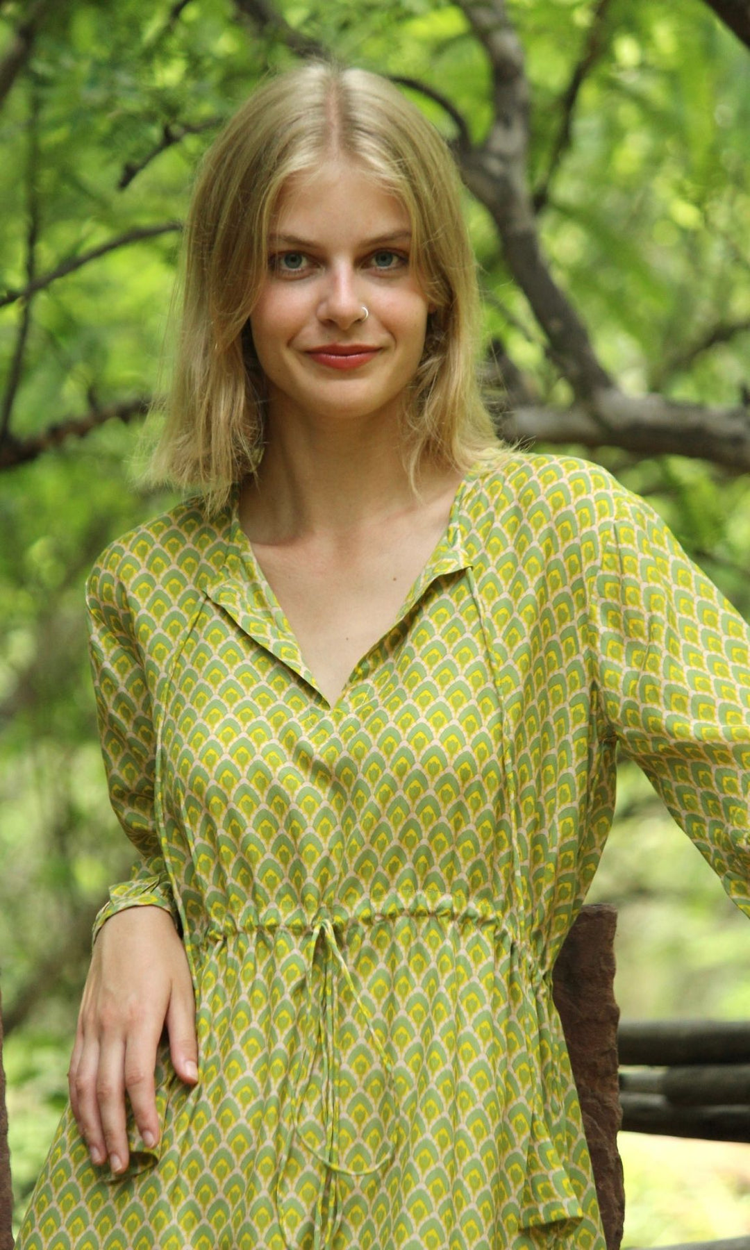 HAWA MAHAL KAFTAN DRESS