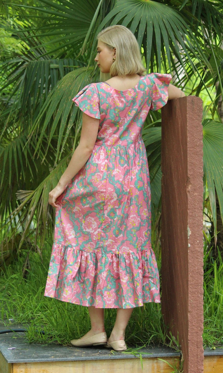 PINK LAGOOM DRESS