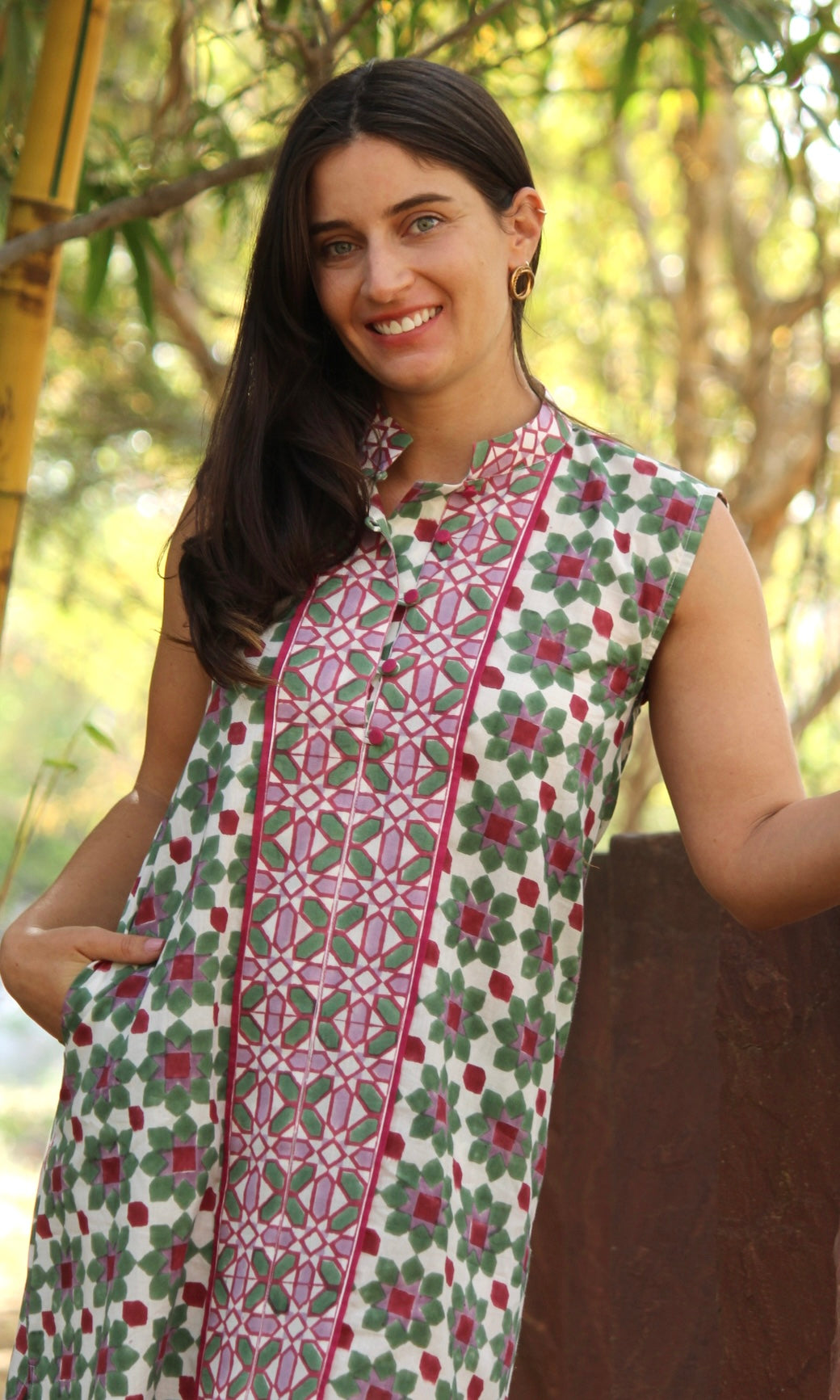 Orchid sleeveless Dress