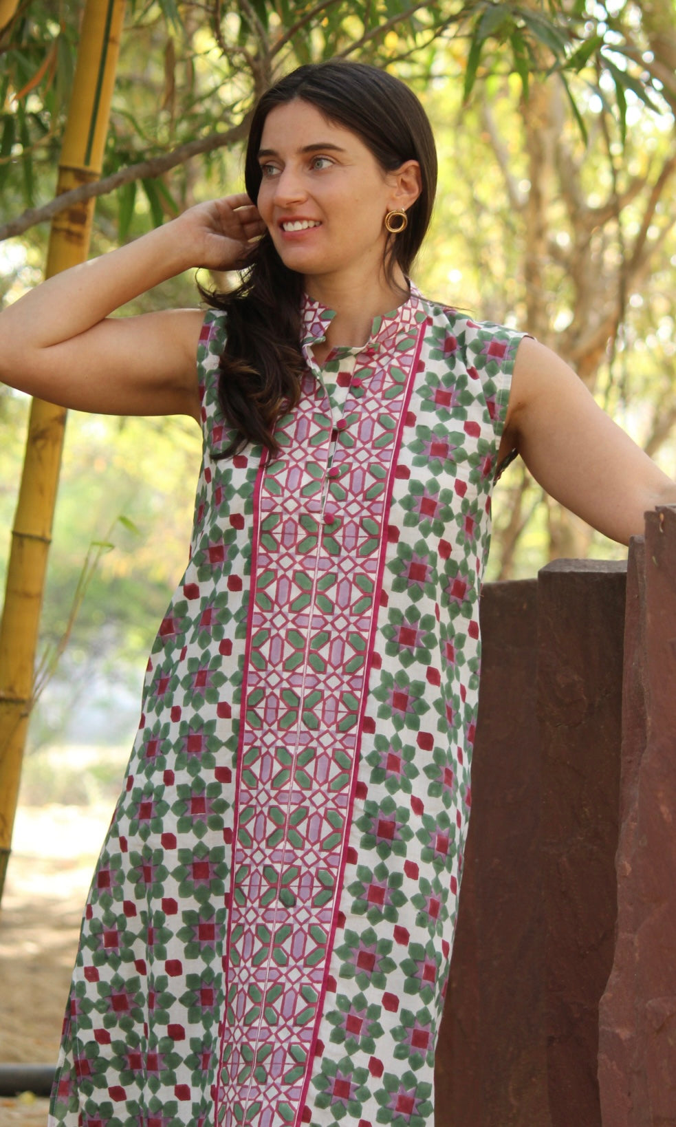 Orchid sleeveless Dress