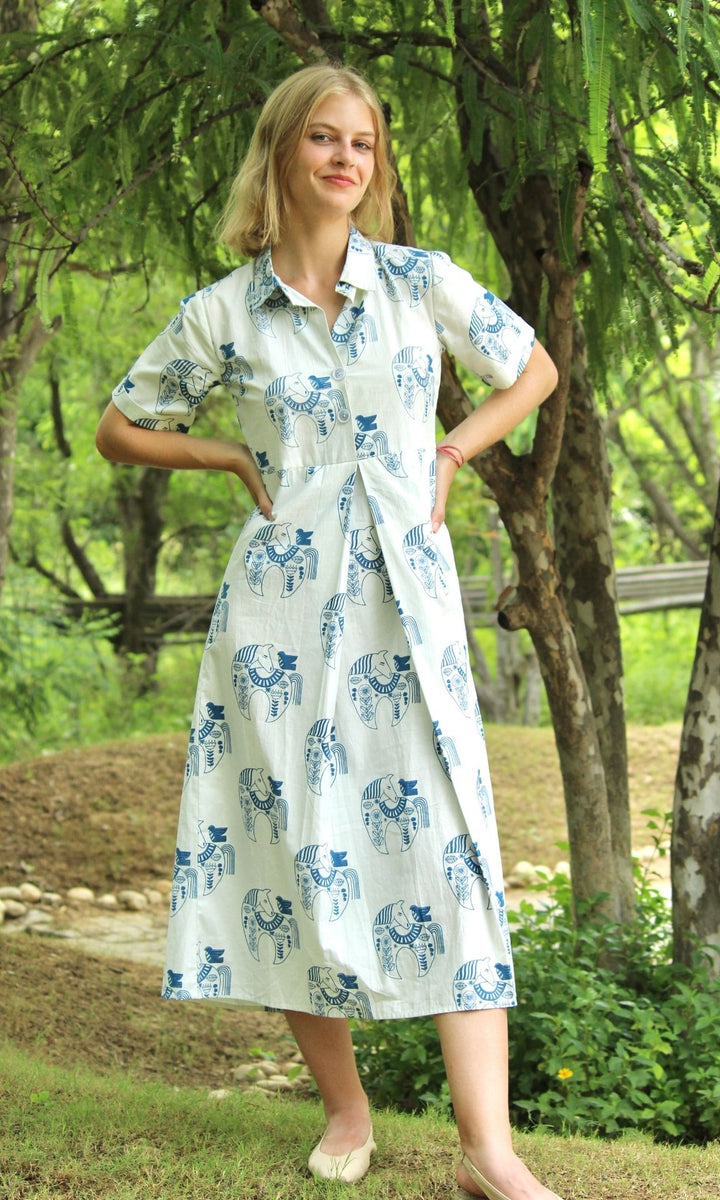 Horse Print Dress