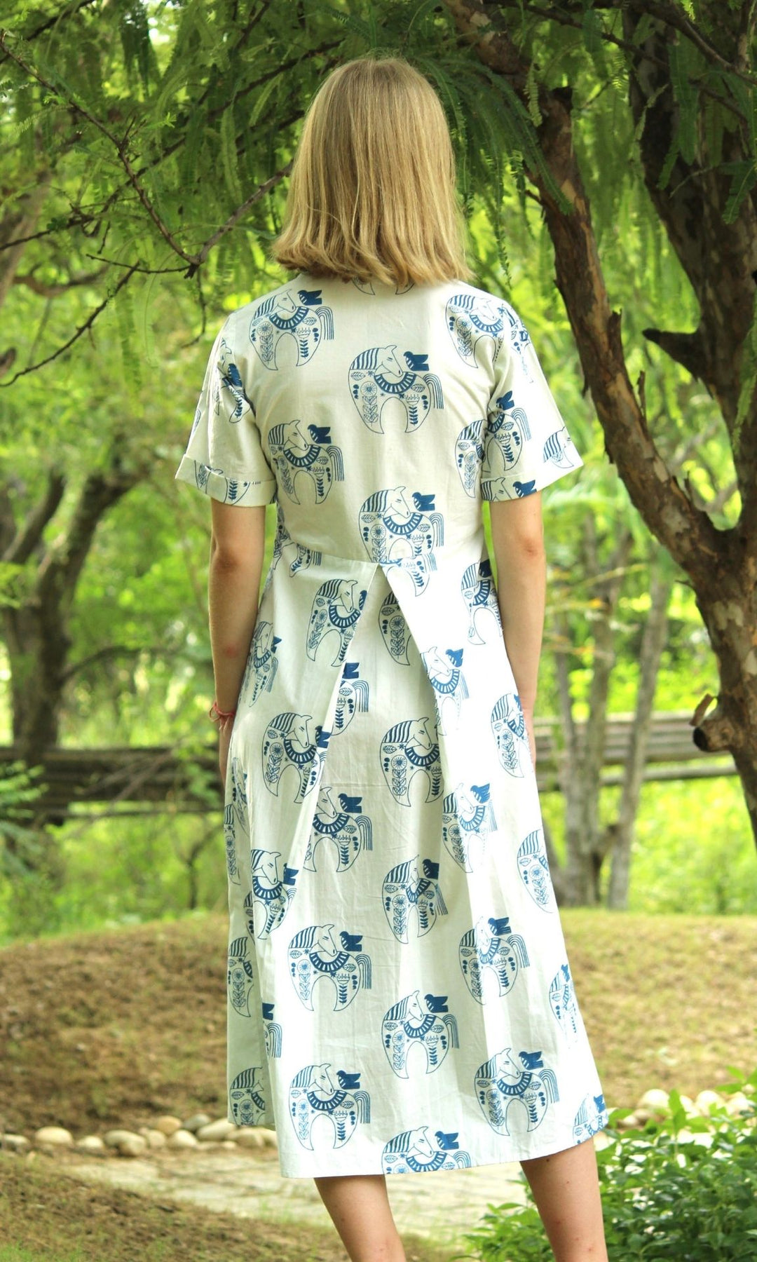 Horse Print Dress