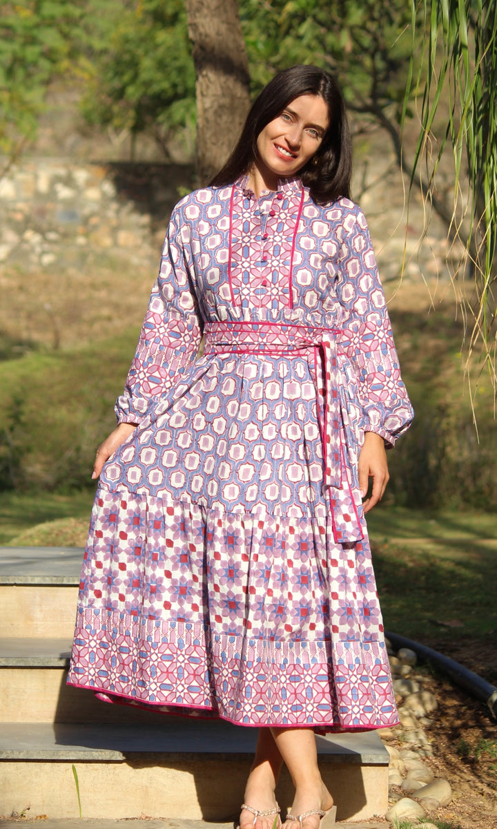 Bellflower Flounce Dress