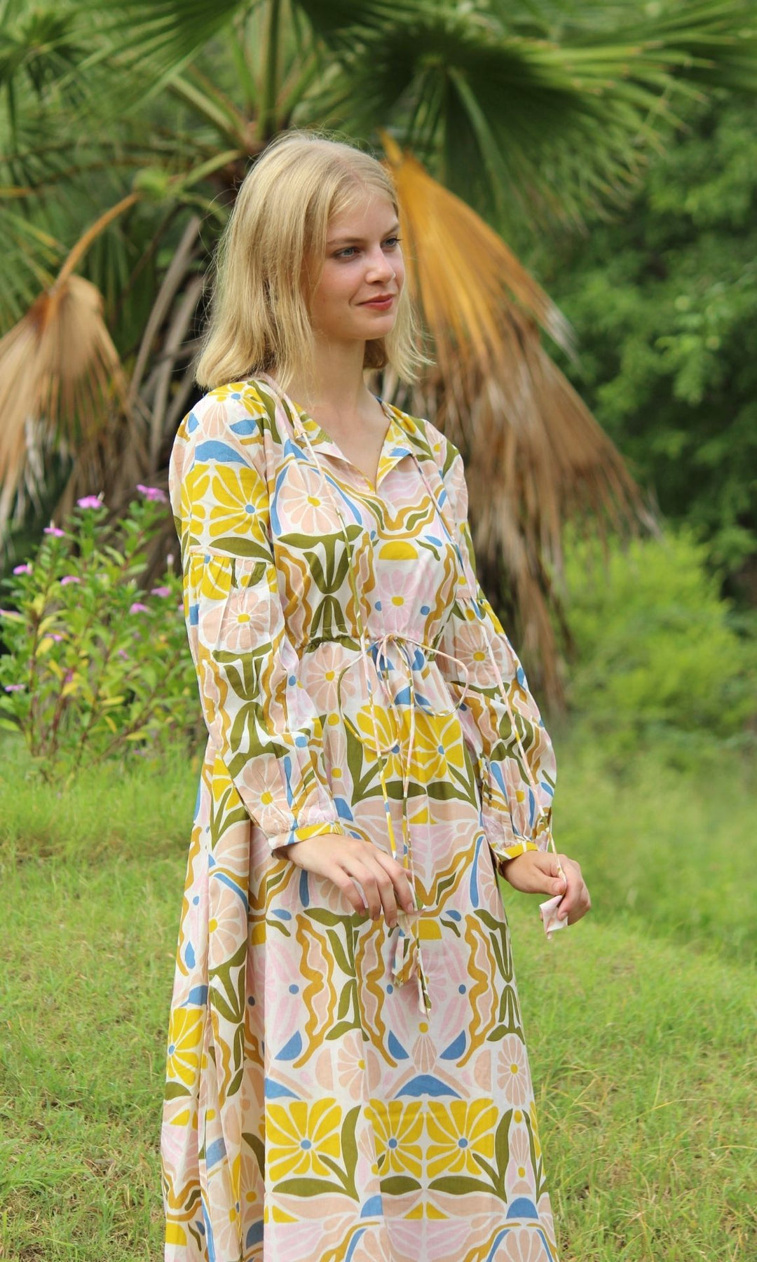 Bloom Kaftan Dress