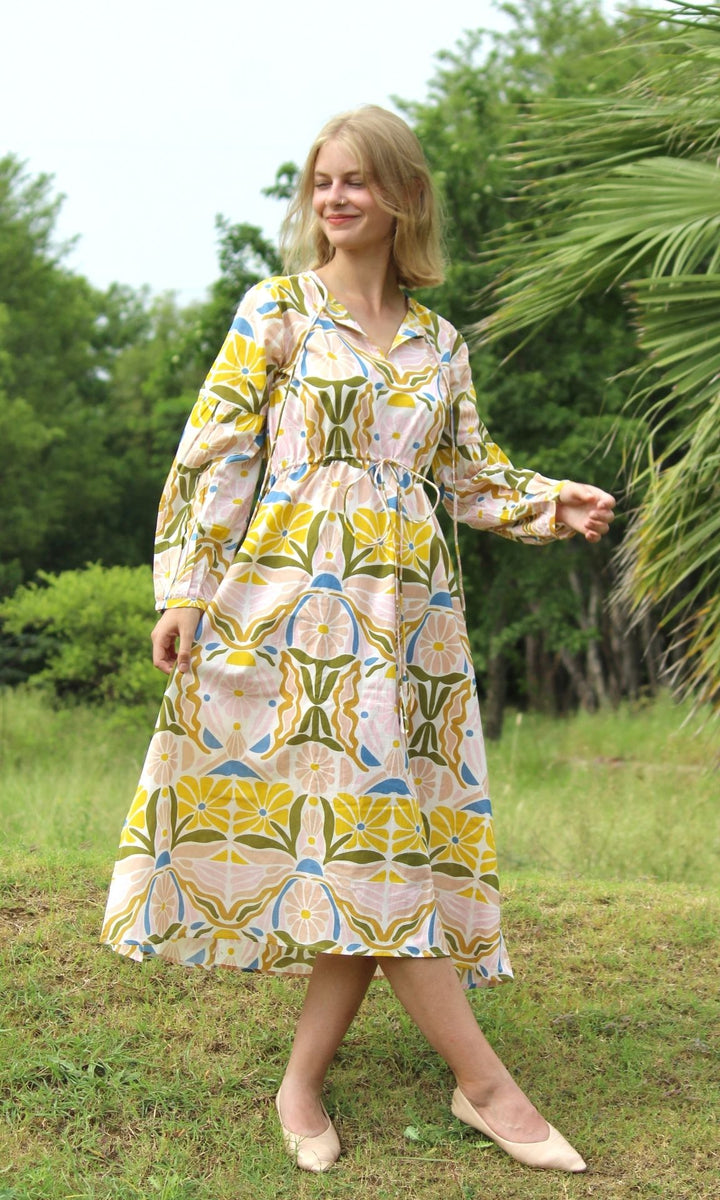 Bloom Kaftan Dress
