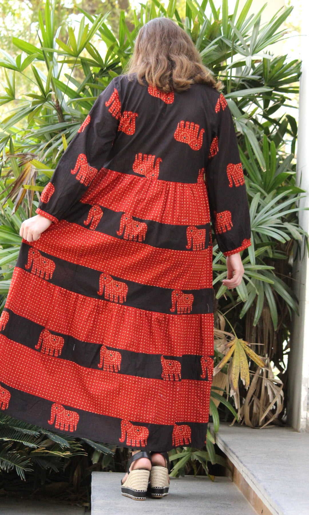 Elephant Print Dress