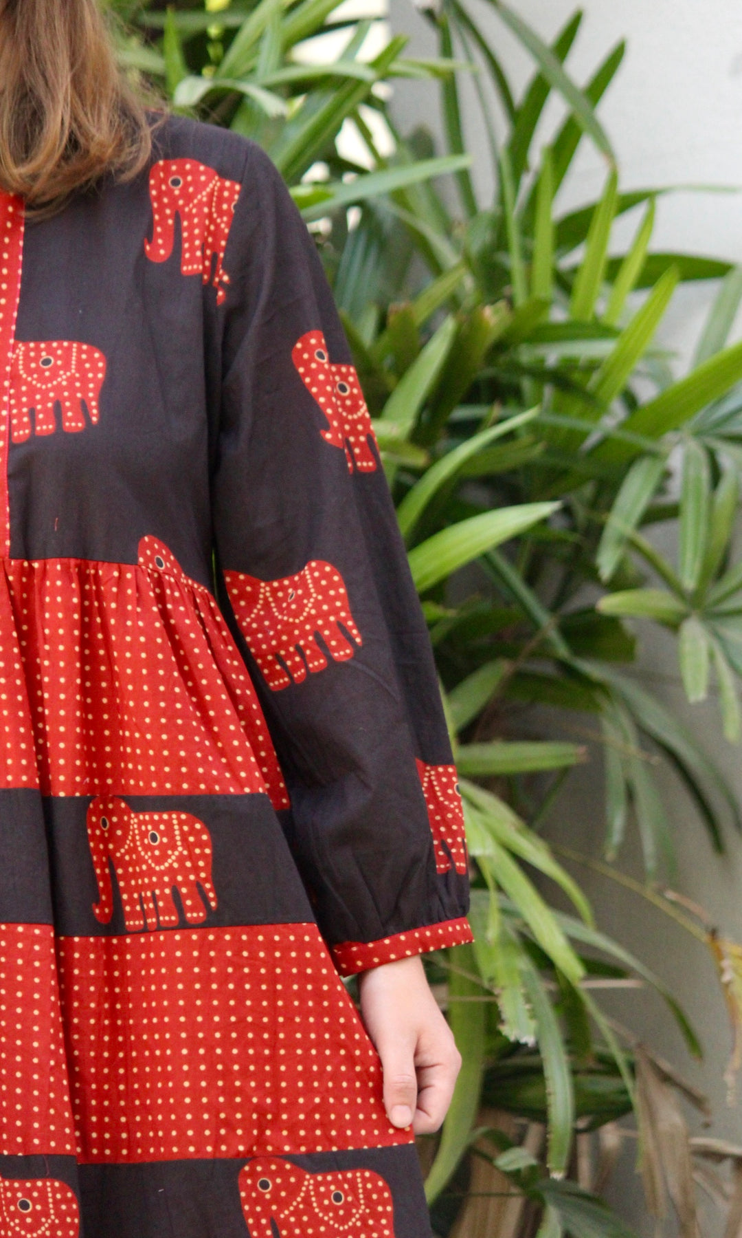 Elephant Print Dress