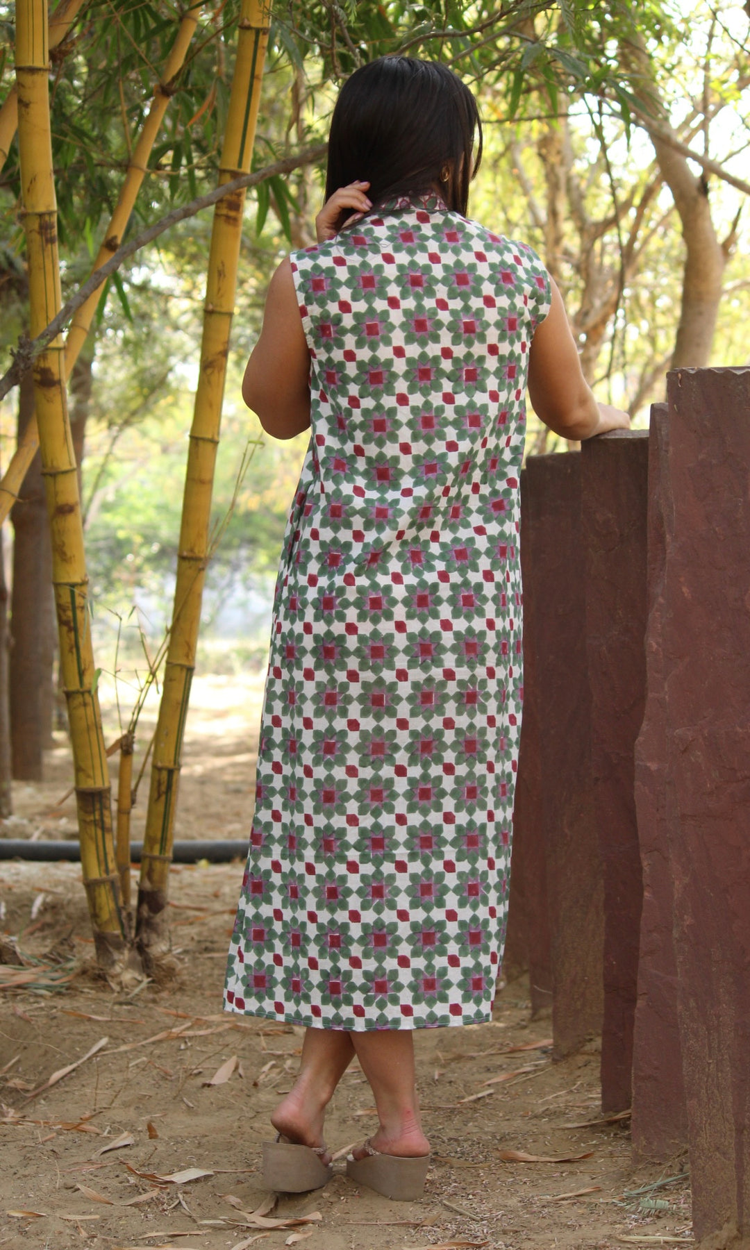 Orchid sleeveless Dress