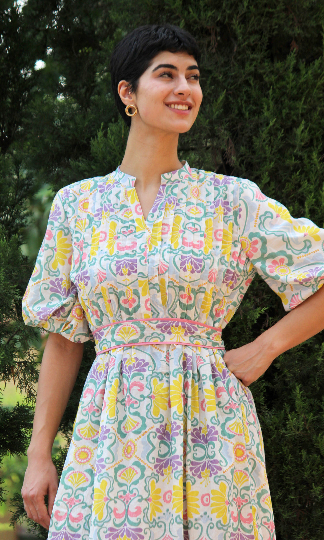 Jantar mantar Midi Dress