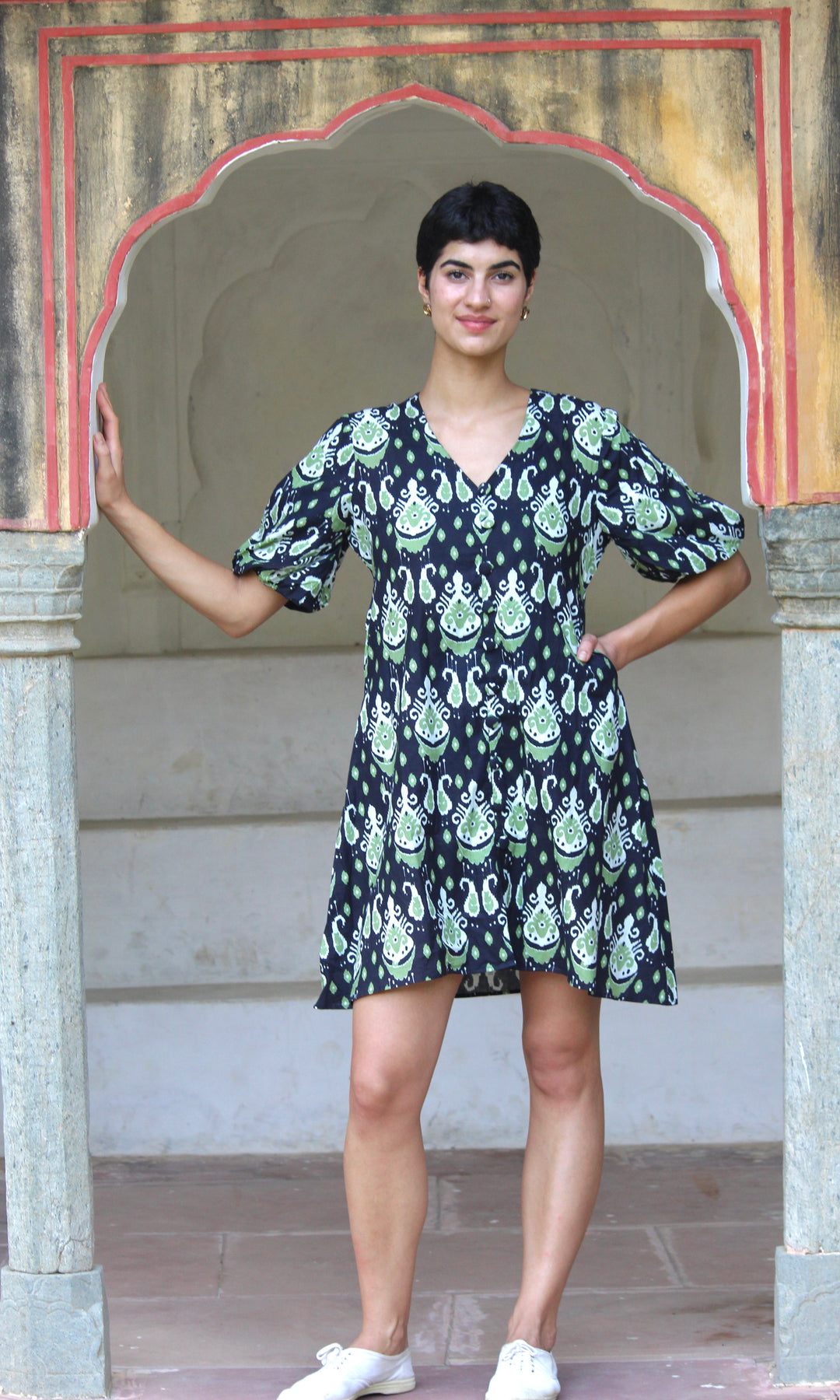 Black Sila Short Dress