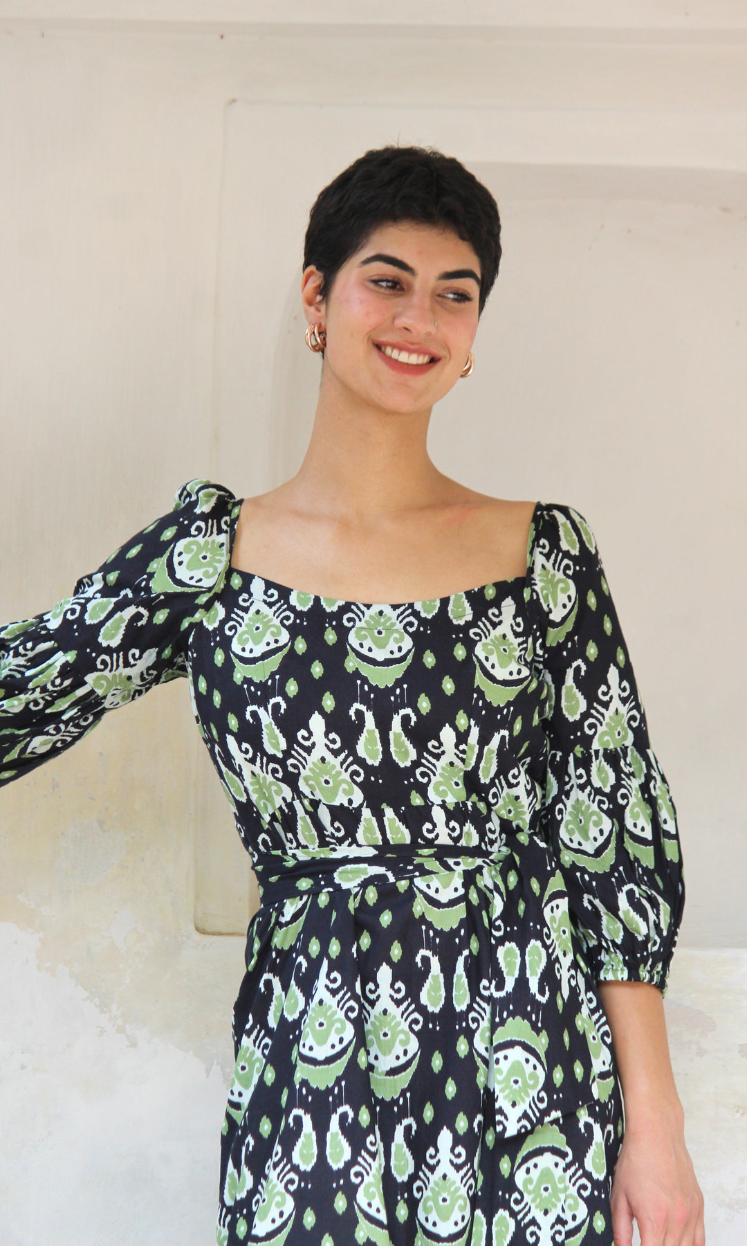 Sila Dress with Belt