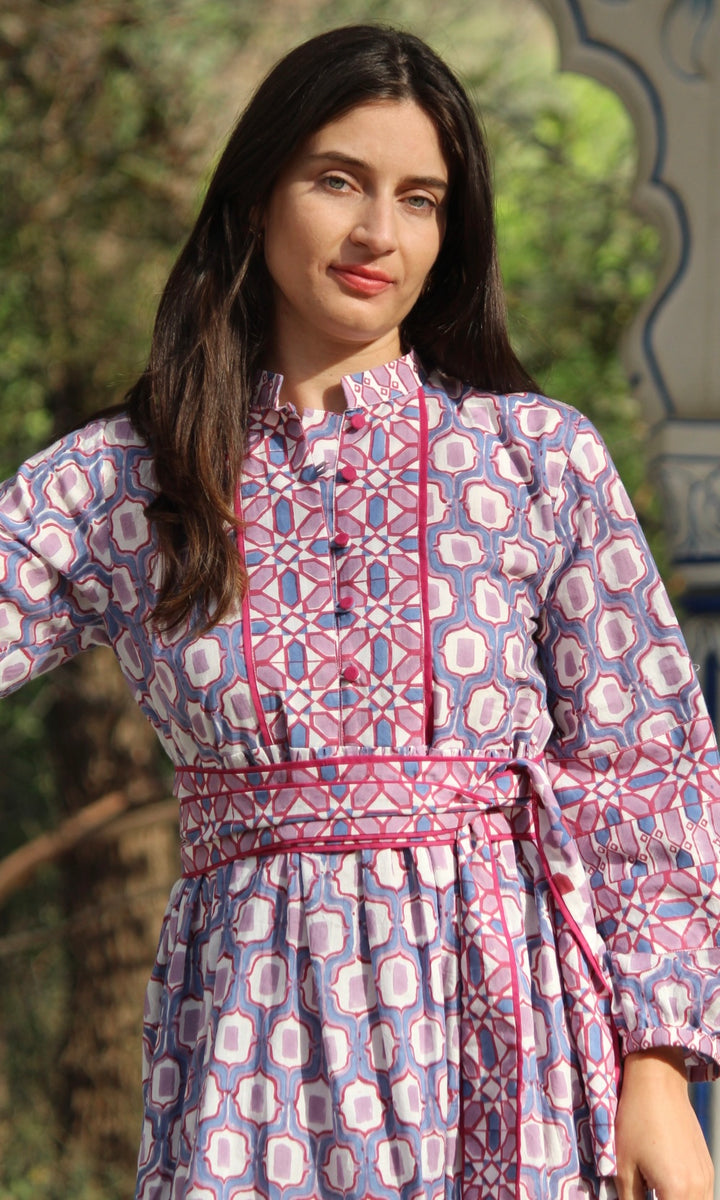 Bellflower Flounce Dress