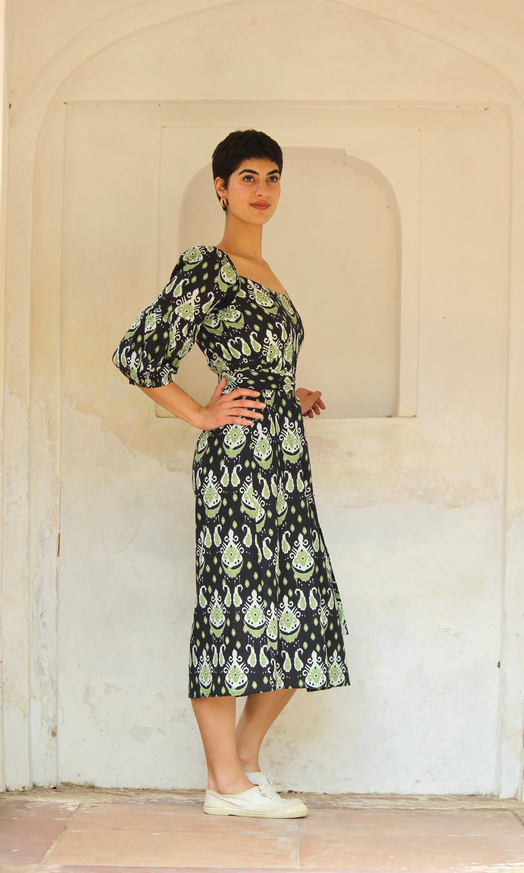 Sila Dress with Belt