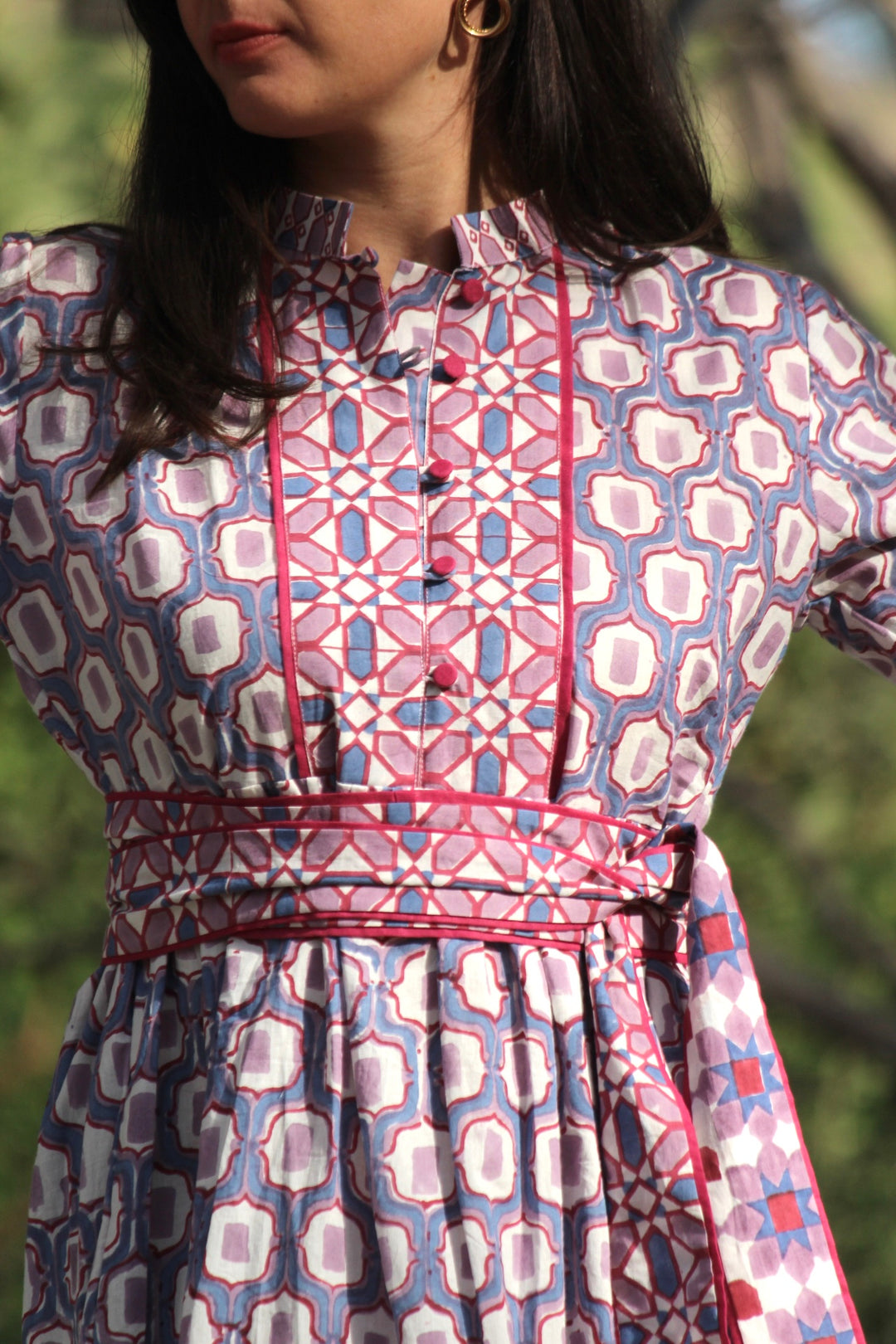 Bellflower Flounce Dress