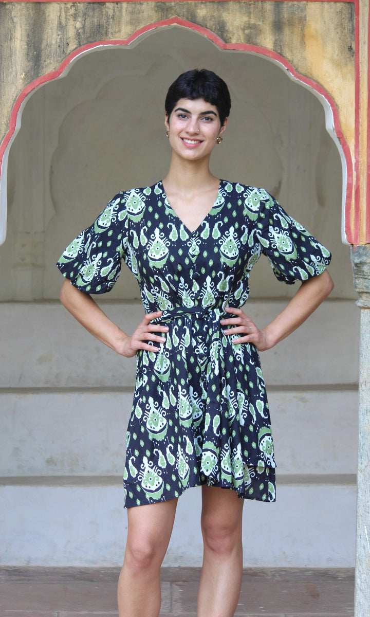 Black Sila Short Dress